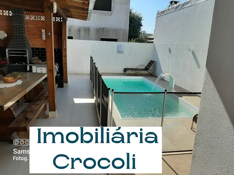 Casa con Piscina Bombinhas (10pax) Quincho BBQ