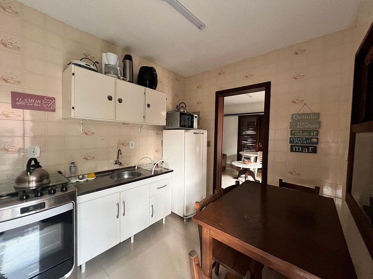 Apto 1ºPiso Bombas (6pax) 130m Mar c/ Parrilla