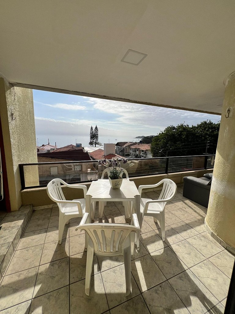 Apto Vista para Mar - 5 pessoas - Bombas