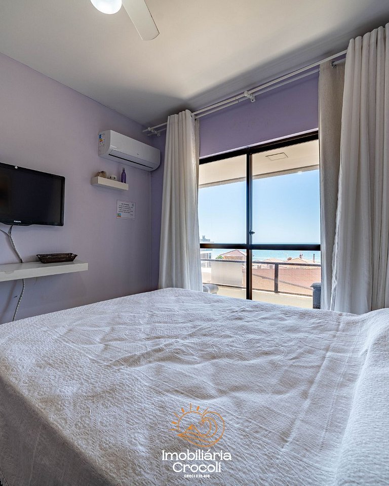 Apto Vista para Mar - 5 personas - Bombas