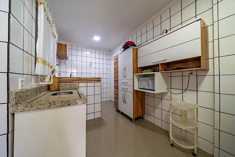 Beach Block Apt Bombas (6pax) 80m Beach w/Elevator