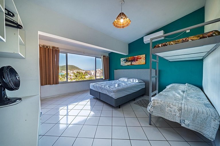 Casa Vista Panorâmica - 10 pessoas - Bombinhas