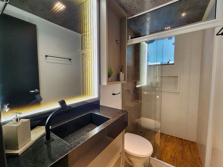 Apartamento com sacada goumert