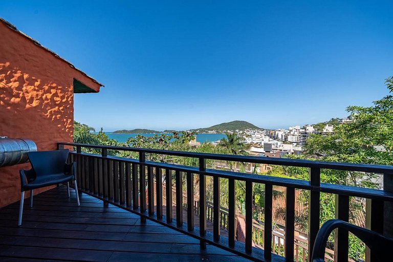 Loft Panorâmico | Bombinhas | Vista Mar |4 Pessoas