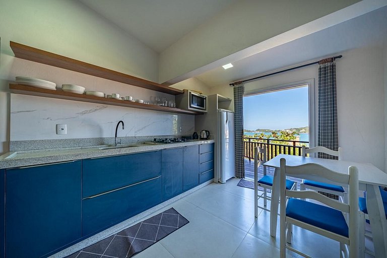 Loft Panorâmico | Bombinhas | Vista Mar |4 Pessoas