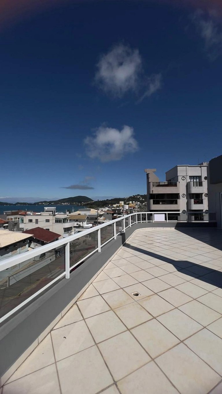 Penthouse Vista Mar | Bombas | 8 Pax | 80m mar